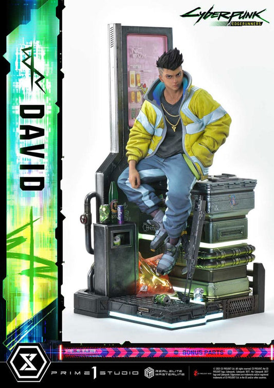 Cyberpunk: Edgerunners Real Elite Masterline Series Statue 1/4 David Deluxe Bonus Version 58 cm   - Preorder - ETA: 25.01.2027