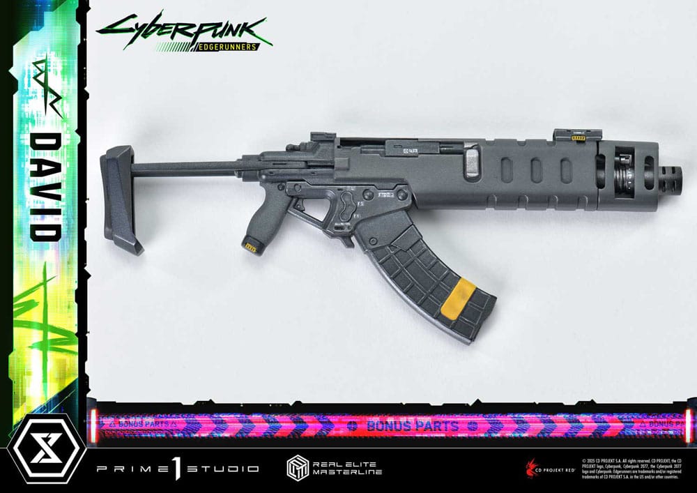 Cyberpunk: Edgerunners Real Elite Masterline Series Statue 1/4 David Deluxe Bonus Version 58 cm   - Preorder - ETA: 25.01.2027