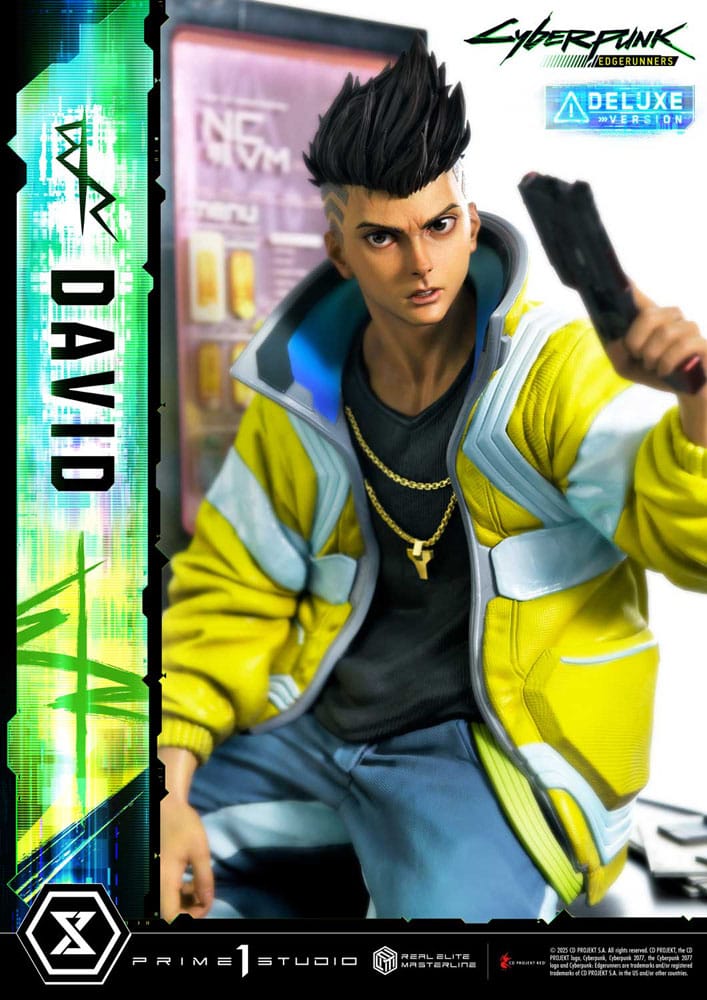 Cyberpunk: Edgerunners Real Elite Masterline Series Statue 1/4 David Deluxe Bonus Version 58 cm   - Preorder - ETA: 25.01.2027