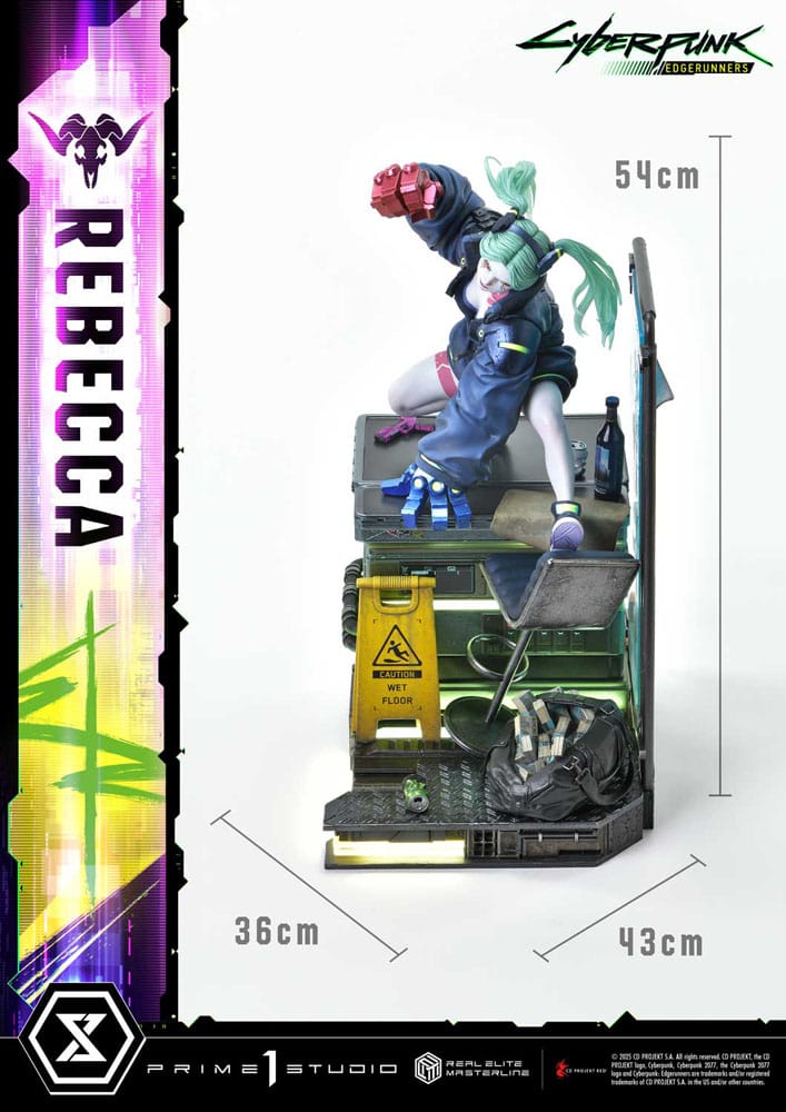 Cyberpunk: Edgerunners Real Elite Masterline Series Statue 1/4 Rebecca 54 cm       - Preorder - ETA: 25.02.2027