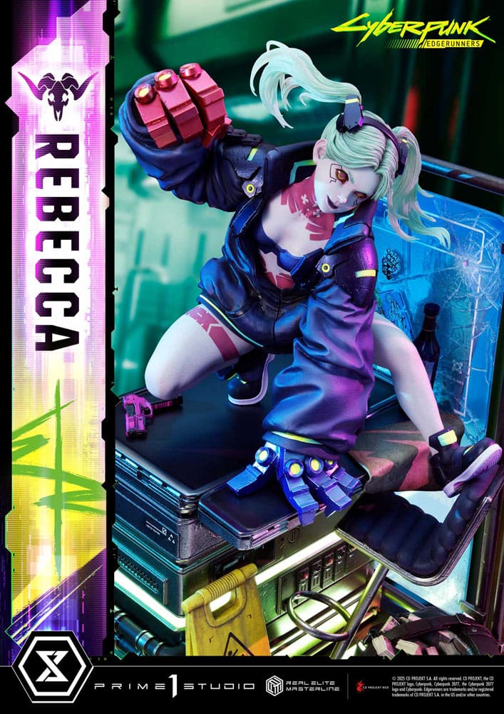 Cyberpunk: Edgerunners Real Elite Masterline Series Statue 1/4 Rebecca 54 cm       - Preorder - ETA: 25.02.2027