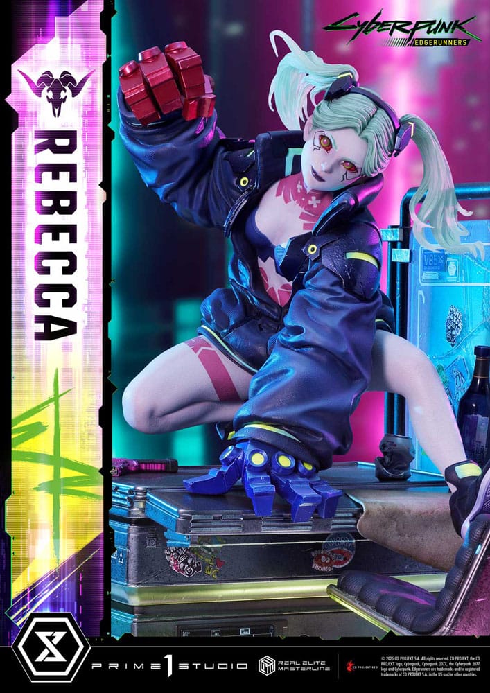 Cyberpunk: Edgerunners Real Elite Masterline Series Statue 1/4 Rebecca 54 cm       - Preorder - ETA: 25.02.2027