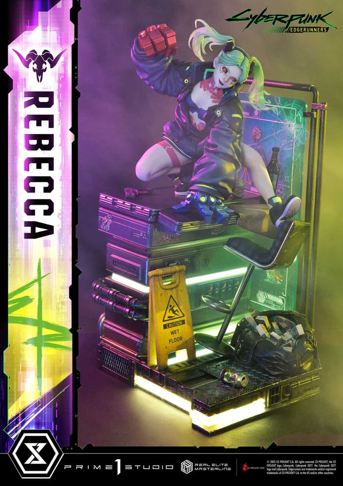 Cyberpunk: Edgerunners Real Elite Masterline Series Statue 1/4 Rebecca 54 cm       - Preorder - ETA: 25.02.2027