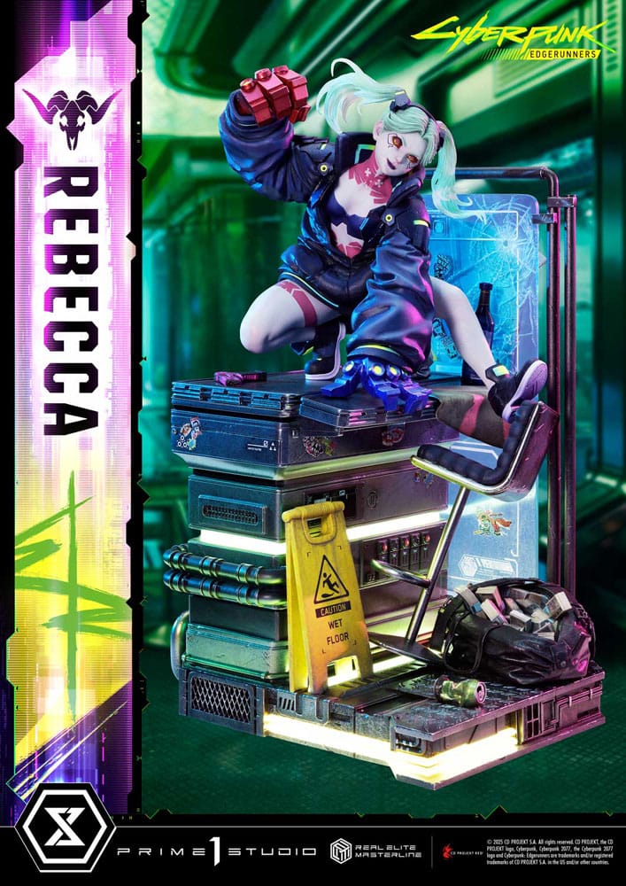 Cyberpunk: Edgerunners Real Elite Masterline Series Statue 1/4 Rebecca 54 cm       - Preorder - ETA: 25.02.2027