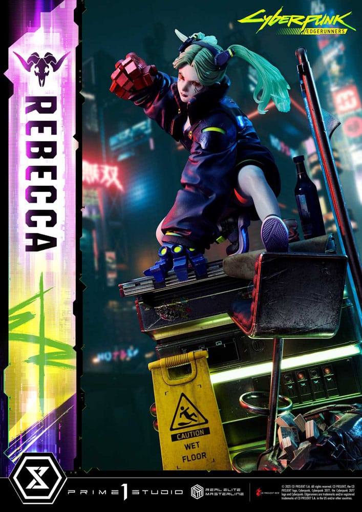 Cyberpunk: Edgerunners Real Elite Masterline Series Statue 1/4 Rebecca 54 cm       - Preorder - ETA: 25.02.2027