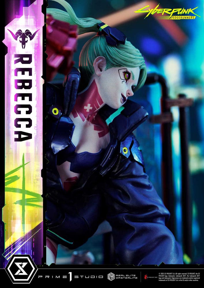 Cyberpunk: Edgerunners Real Elite Masterline Series Statue 1/4 Rebecca 54 cm       - Preorder - ETA: 25.02.2027