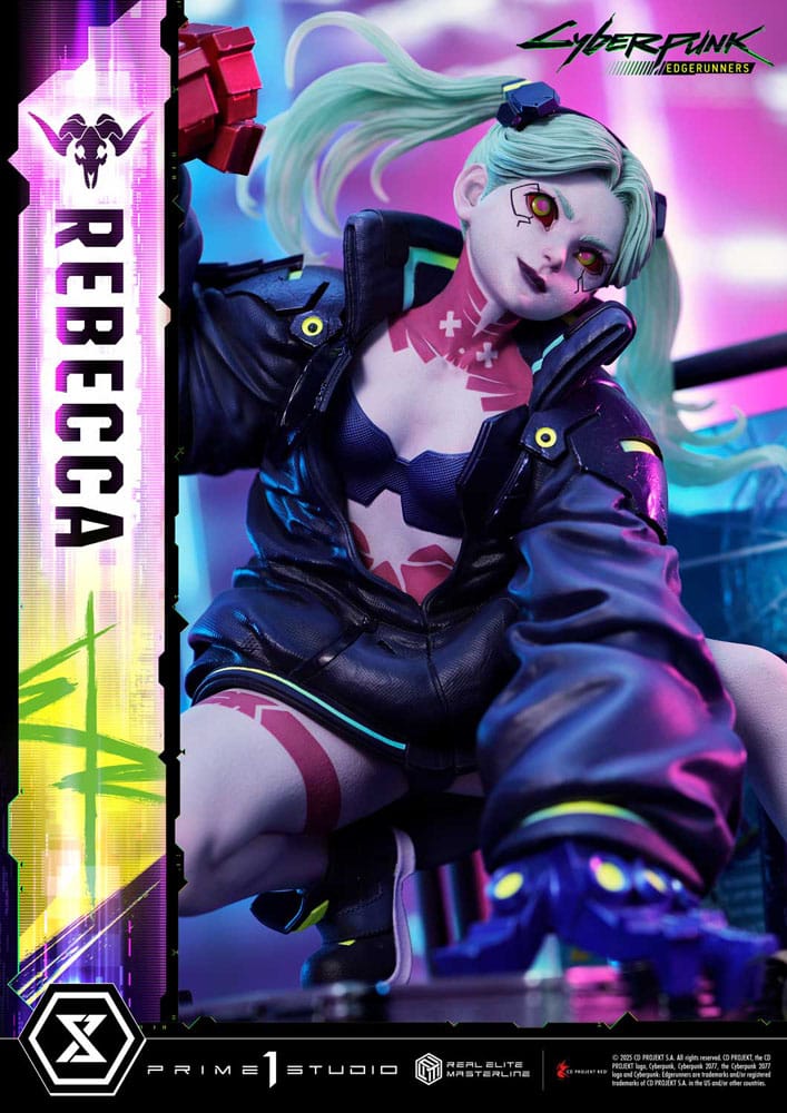 Cyberpunk: Edgerunners Real Elite Masterline Series Statue 1/4 Rebecca 54 cm       - Preorder - ETA: 25.02.2027