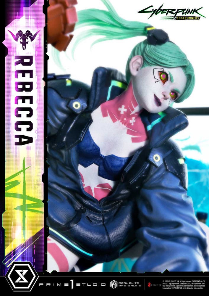 Cyberpunk: Edgerunners Real Elite Masterline Series Statue 1/4 Rebecca 54 cm       - Preorder - ETA: 25.02.2027