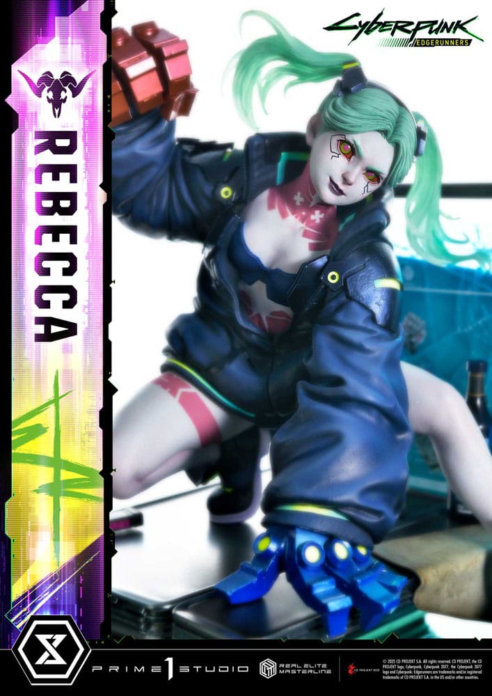 Cyberpunk: Edgerunners Real Elite Masterline Series Statue 1/4 Rebecca 54 cm       - Preorder - ETA: 25.02.2027