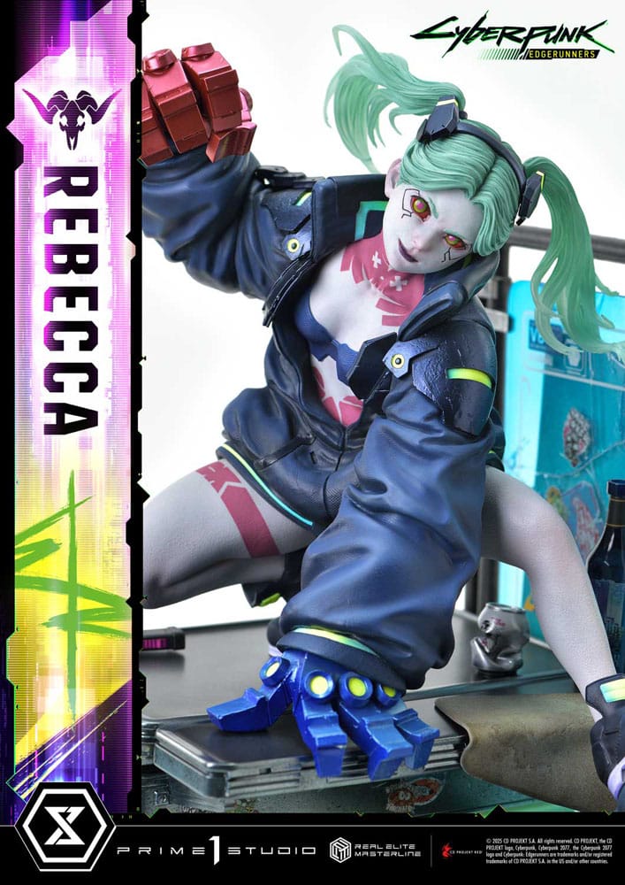 Cyberpunk: Edgerunners Real Elite Masterline Series Statue 1/4 Rebecca 54 cm       - Preorder - ETA: 25.02.2027