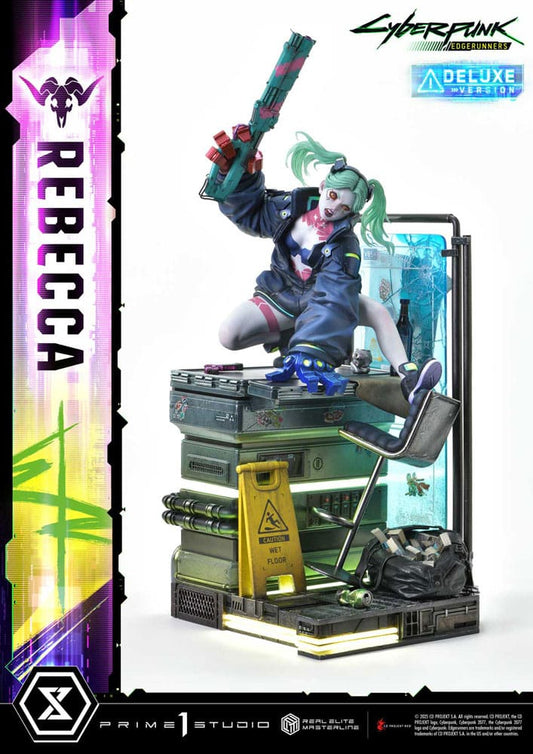Cyberpunk: Edgerunners Real Elite Masterline Series Statue 1/4 Rebecca Deluxe Version 54 cm     - Preorder - ETA: 25.02.2027