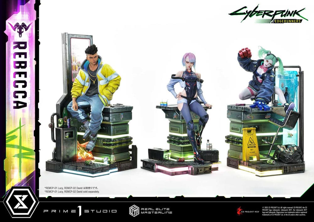 Cyberpunk: Edgerunners Real Elite Masterline Series Statue 1/4 Rebecca Deluxe Version 54 cm     - Preorder - ETA: 25.02.2027