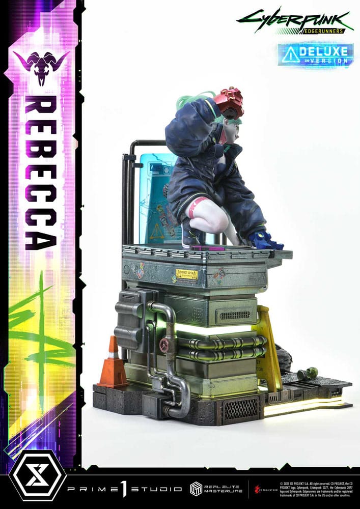 Cyberpunk: Edgerunners Real Elite Masterline Series Statue 1/4 Rebecca Deluxe Version 54 cm     - Preorder - ETA: 25.02.2027