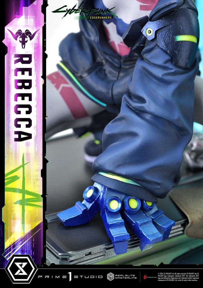Cyberpunk: Edgerunners Real Elite Masterline Series Statue 1/4 Rebecca Deluxe Version 54 cm     - Preorder - ETA: 25.02.2027