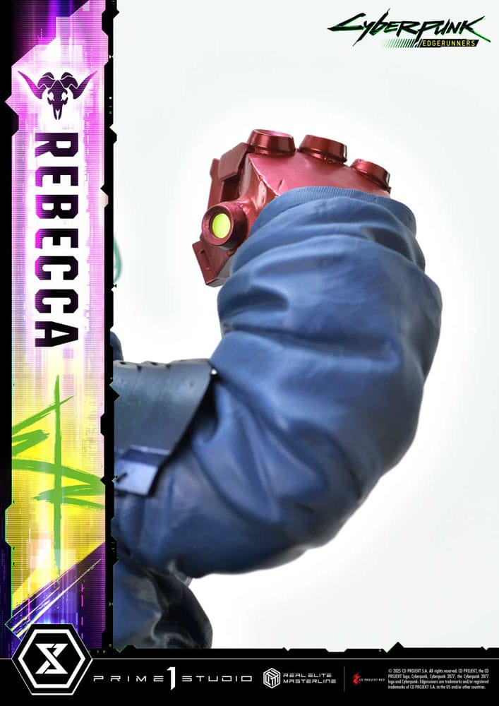 Cyberpunk: Edgerunners Real Elite Masterline Series Statue 1/4 Rebecca Deluxe Version 54 cm     - Preorder - ETA: 25.02.2027