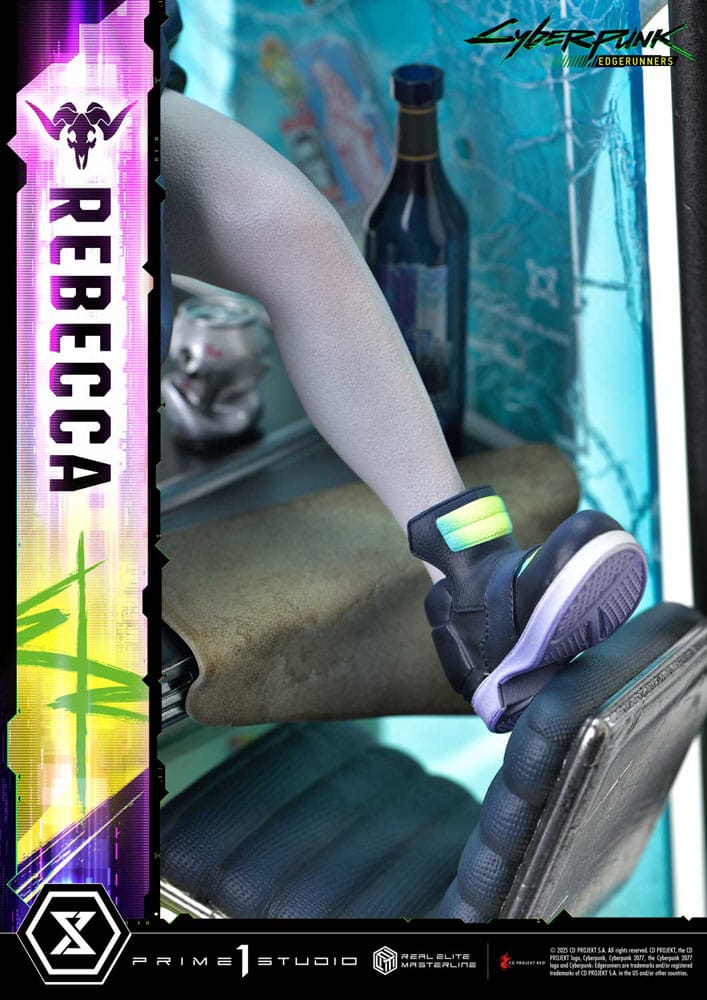 Cyberpunk: Edgerunners Real Elite Masterline Series Statue 1/4 Rebecca Deluxe Version 54 cm     - Preorder - ETA: 25.02.2027
