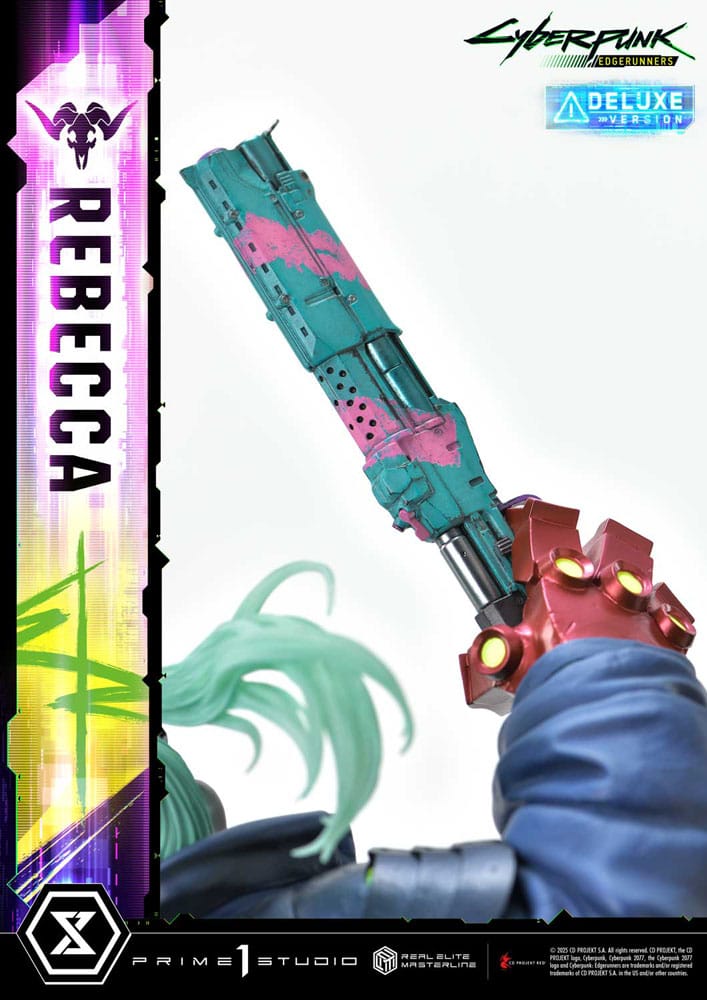 Cyberpunk: Edgerunners Real Elite Masterline Series Statue 1/4 Rebecca Deluxe Version 54 cm     - Preorder - ETA: 25.02.2027