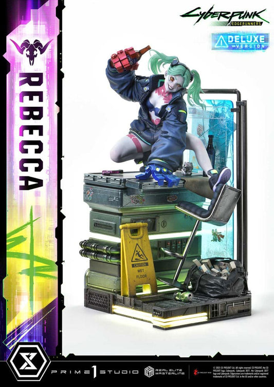 Cyberpunk: Edgerunners Real Elite Masterline Series Statue 1/4 Rebecca Deluxe Bonus Version 54 cm    - Preorder - ETA: 25.02.2027
