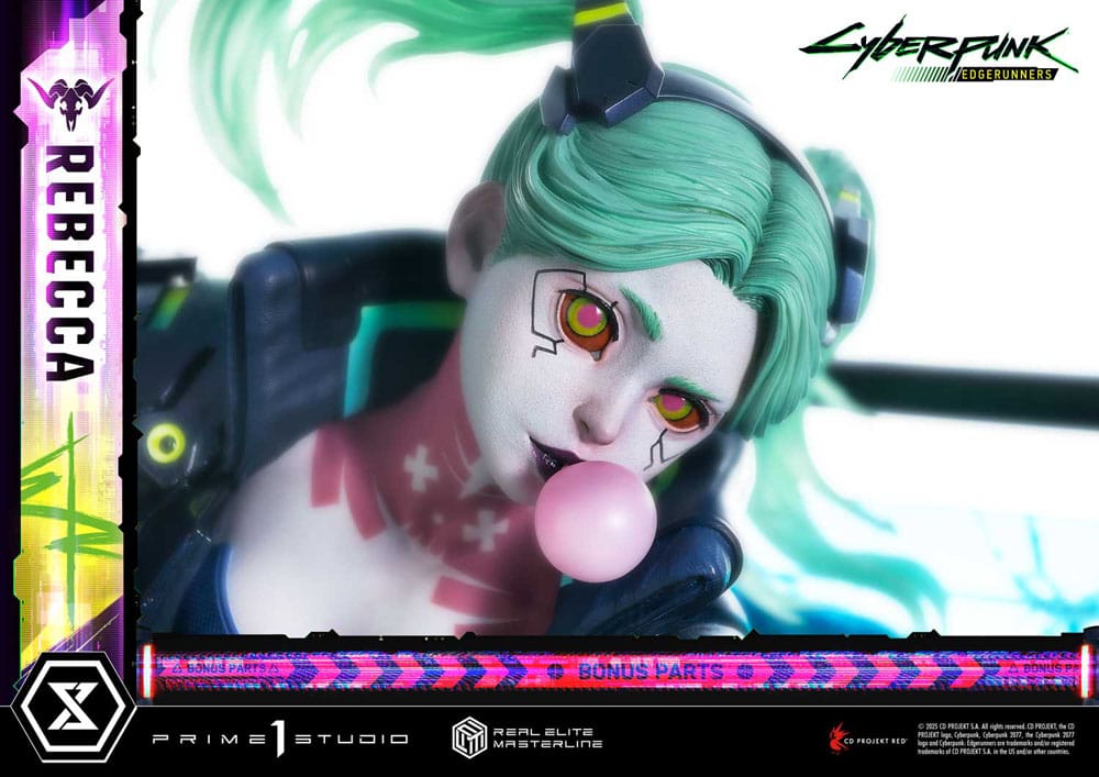 Cyberpunk: Edgerunners Real Elite Masterline Series Statue 1/4 Rebecca Deluxe Bonus Version 54 cm    - Preorder - ETA: 25.02.2027