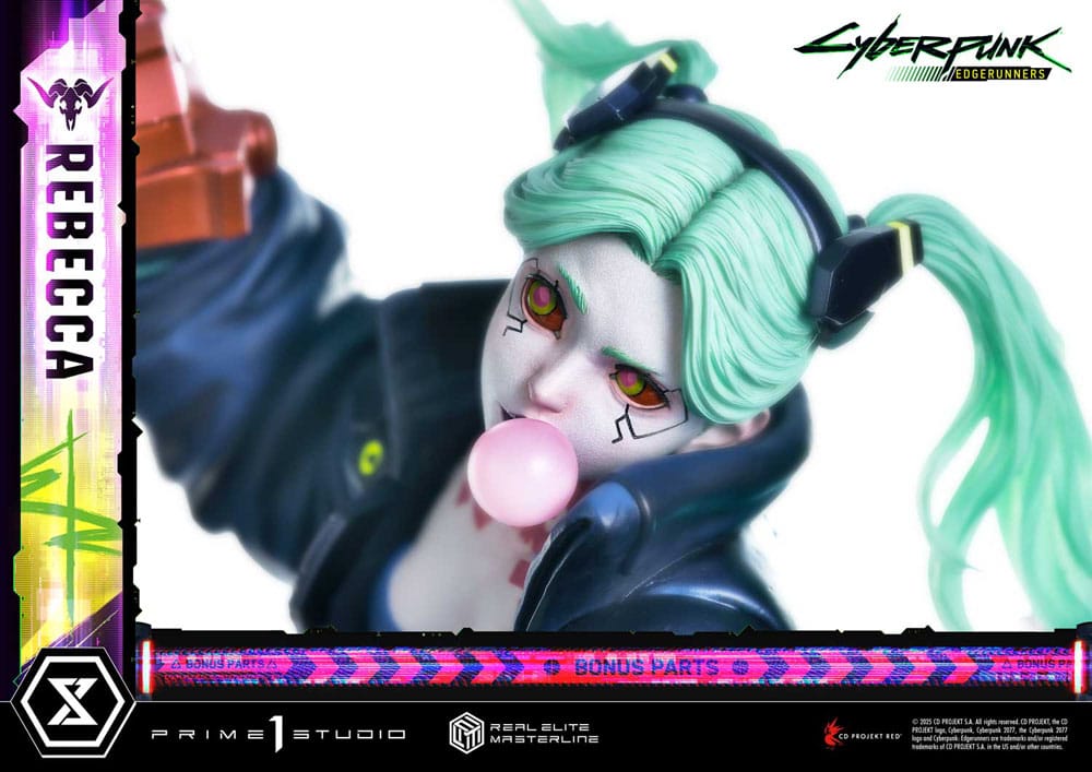 Cyberpunk: Edgerunners Real Elite Masterline Series Statue 1/4 Rebecca Deluxe Bonus Version 54 cm    - Preorder - ETA: 25.02.2027