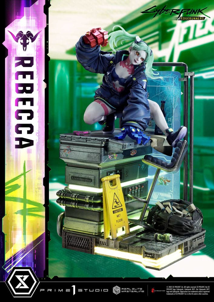 Cyberpunk: Edgerunners Real Elite Masterline Series Statue 1/4 Rebecca Deluxe Bonus Version 54 cm    - Preorder - ETA: 25.02.2027