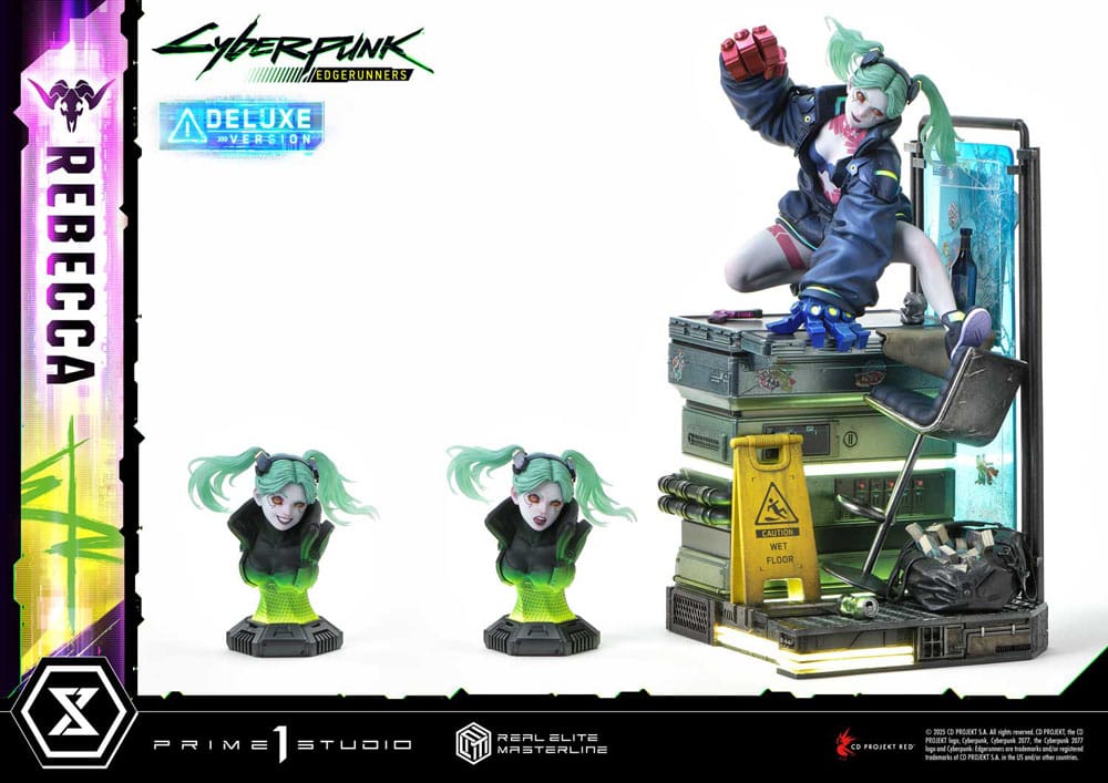 Cyberpunk: Edgerunners Real Elite Masterline Series Statue 1/4 Rebecca Deluxe Bonus Version 54 cm    - Preorder - ETA: 25.02.2027