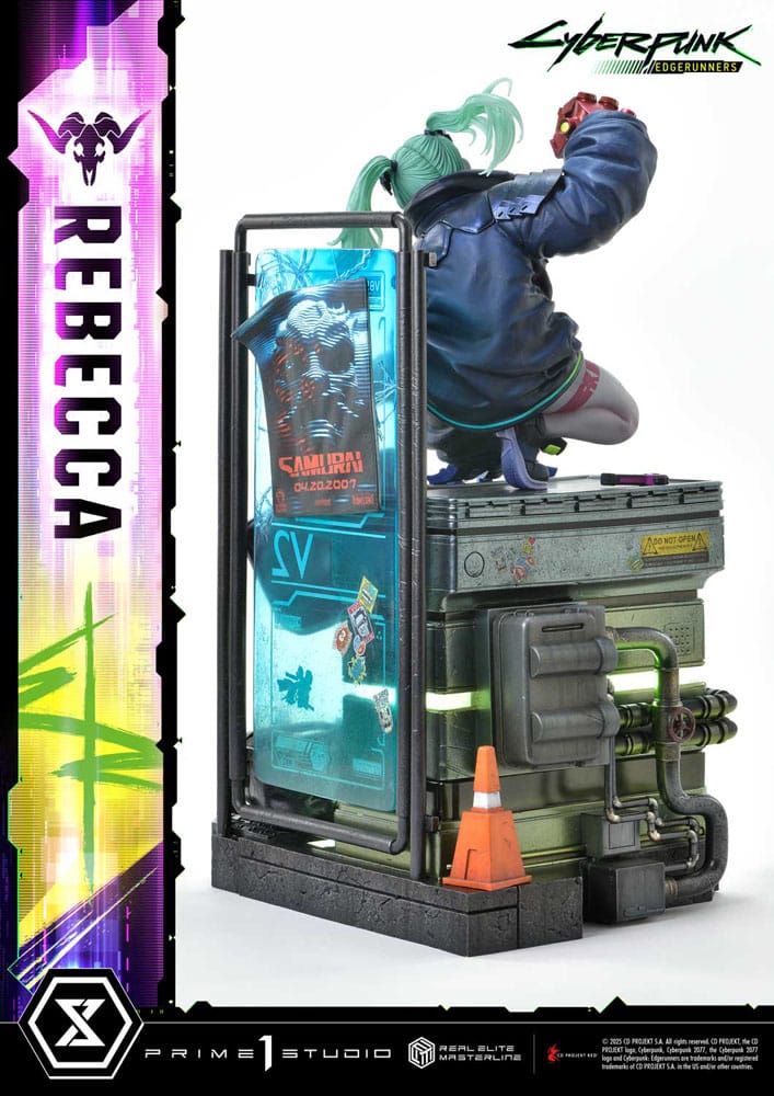 Cyberpunk: Edgerunners Real Elite Masterline Series Statue 1/4 Rebecca Deluxe Bonus Version 54 cm    - Preorder - ETA: 25.02.2027