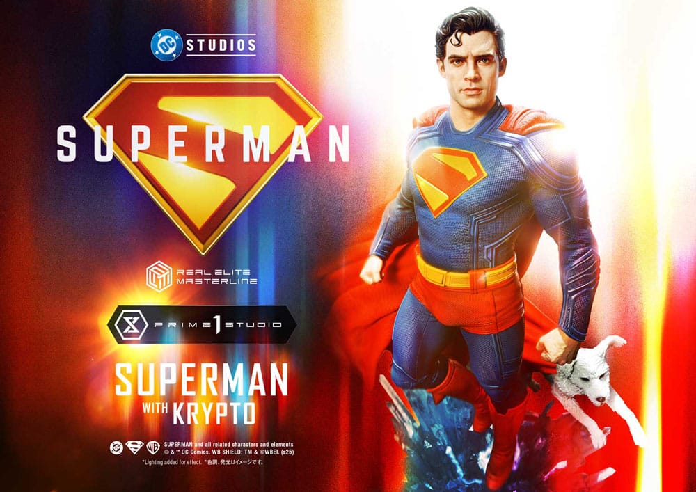 Superman (2025) Real Elite Masterline Series Statue 1/3 Superman with Krypto 95 cm      - Preorder - ETA: 26.07.2027