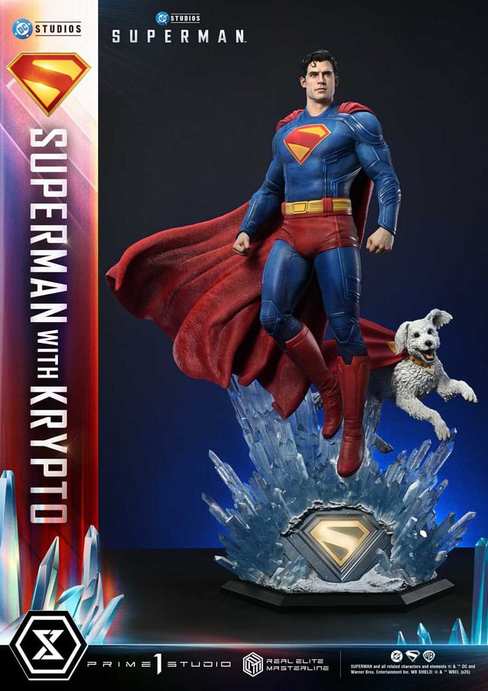 Superman (2025) Real Elite Masterline Series Statue 1/3 Superman with Krypto 95 cm      - Preorder - ETA: 26.07.2027