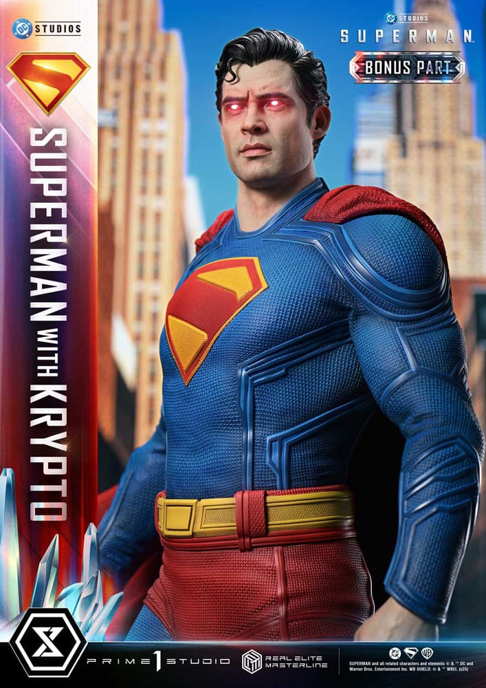 Superman (2025) Real Elite Masterline Series Statue 1/3 Superman with Krypto Bonus Version 95 cm      - Preorder - ETA: 26.07.2027
