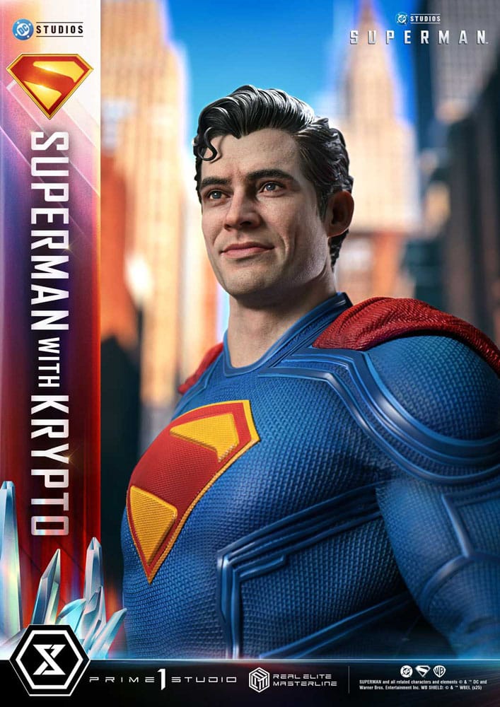 Superman (2025) Real Elite Masterline Series Statue 1/3 Superman with Krypto Bonus Version 95 cm      - Preorder - ETA: 26.07.2027