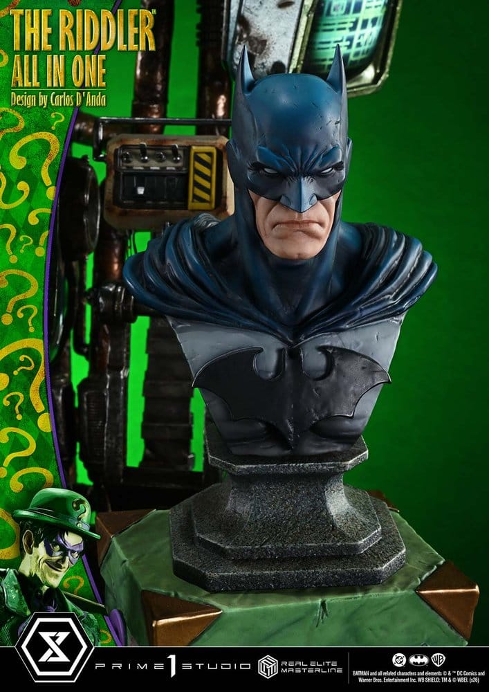 DC Comics Real Elite Masterline Series Statue 1/3 The Riddler All In One (Design by Carlos D'Anda) 74 cm - Preorder - ETA: 25.04.2028