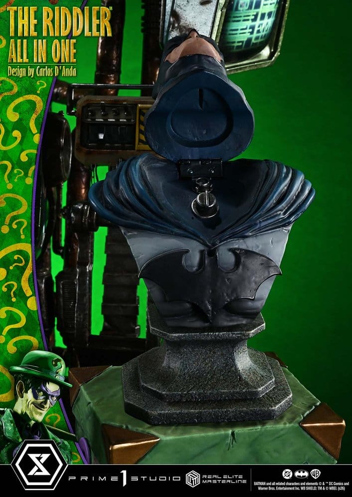 DC Comics Real Elite Masterline Series Statue 1/3 The Riddler All In One (Design by Carlos D'Anda) 74 cm - Preorder - ETA: 25.04.2028