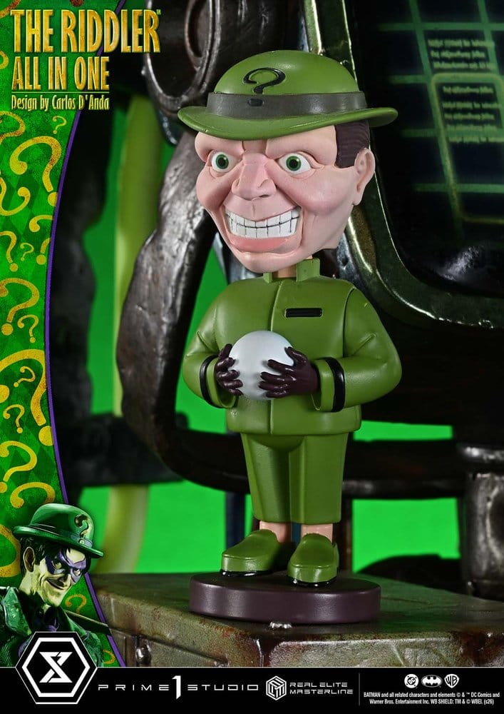 DC Comics Real Elite Masterline Series Statue 1/3 The Riddler All In One (Design by Carlos D'Anda) 74 cm - Preorder - ETA: 25.04.2028