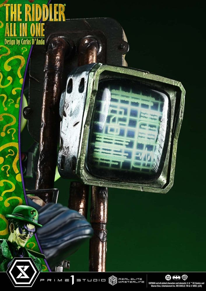 DC Comics Real Elite Masterline Series Statue 1/3 The Riddler All In One (Design by Carlos D'Anda) 74 cm - Preorder - ETA: 25.04.2028
