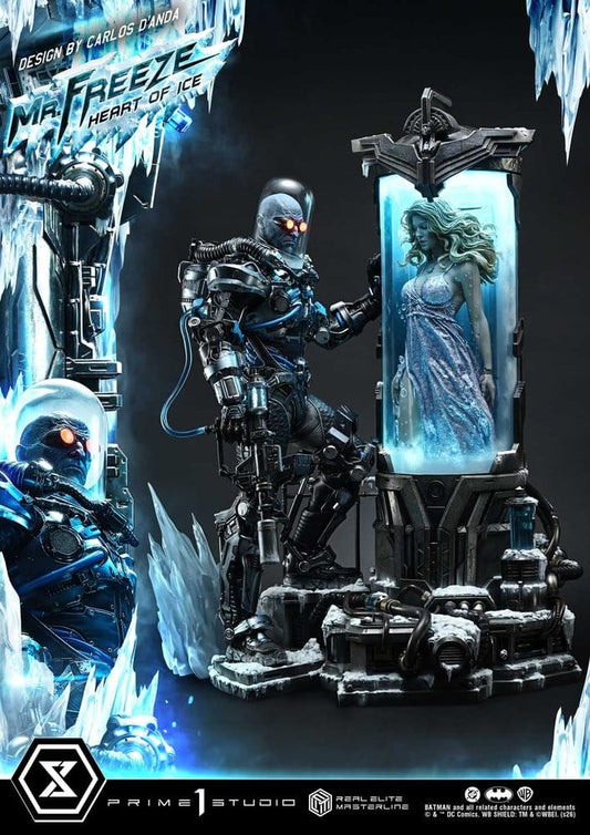 DC Comics Real Elite Masterline Series Statue 1/3 Batman (Comics) Mr. Freeze Heart of Ice (Design by Carlos D'Anda) 82 cm - Preorder - ETA: 25.07.2028