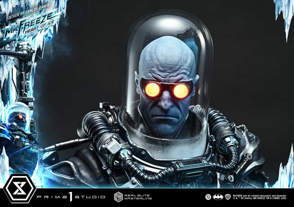 DC Comics Real Elite Masterline Series Statue 1/3 Batman (Comics) Mr. Freeze Heart of Ice (Design by Carlos D'Anda) 82 cm - Preorder - ETA: 25.07.2028