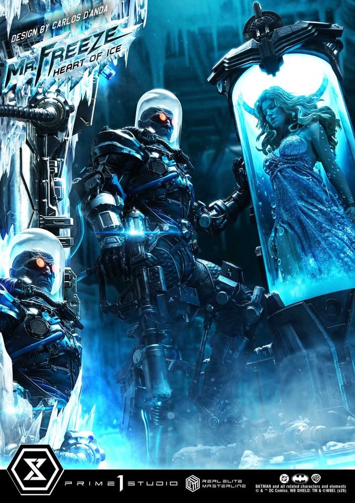 DC Comics Real Elite Masterline Series Statue 1/3 Batman (Comics) Mr. Freeze Heart of Ice (Design by Carlos D'Anda) 82 cm - Preorder - ETA: 25.07.2028