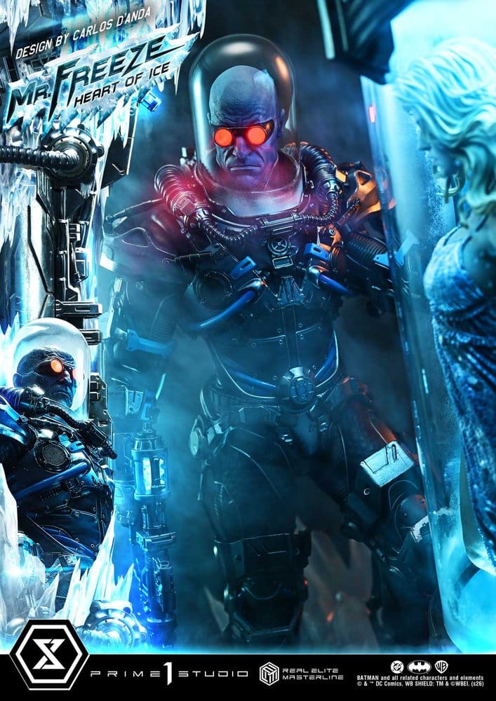 DC Comics Real Elite Masterline Series Statue 1/3 Batman (Comics) Mr. Freeze Heart of Ice (Design by Carlos D'Anda) 82 cm - Preorder - ETA: 25.07.2028