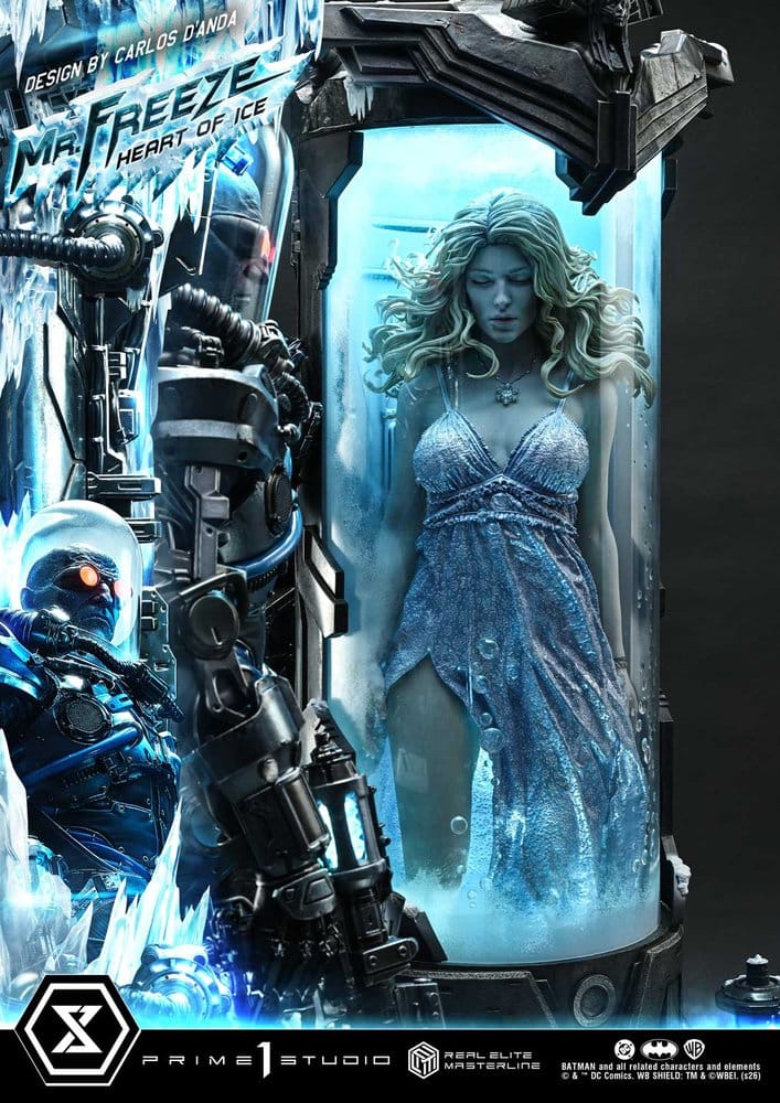 DC Comics Real Elite Masterline Series Statue 1/3 Batman (Comics) Mr. Freeze Heart of Ice (Design by Carlos D'Anda) 82 cm - Preorder - ETA: 25.07.2028