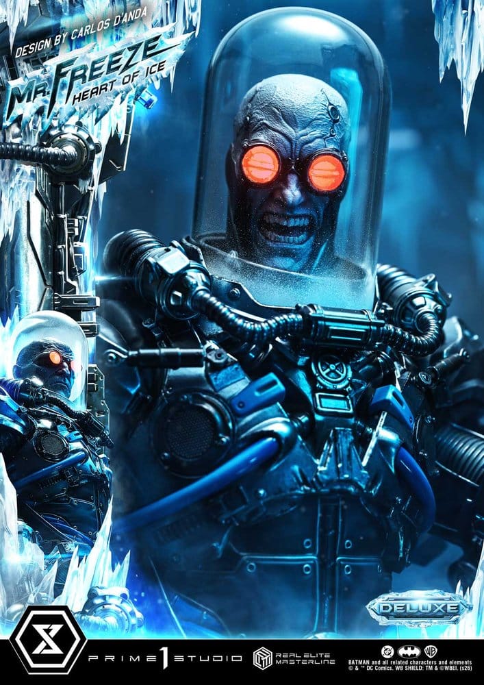 DC Comics Real Elite Masterline Series Statue 1/3 Batman (Comics) Mr. Freeze Heart of Ice (Design by Carlos D'Anda) Deluxe Version 82 cm - Preorder - ETA: 25.07.2028