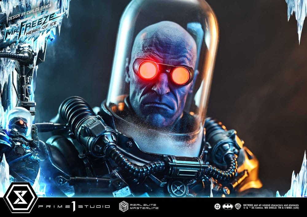 DC Comics Real Elite Masterline Series Statue 1/3 Batman (Comics) Mr. Freeze Heart of Ice (Design by Carlos D'Anda) Deluxe Version 82 cm - Preorder - ETA: 25.07.2028