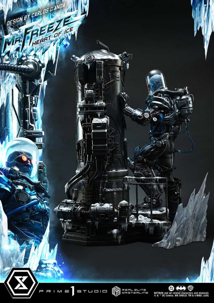 DC Comics Real Elite Masterline Series Statue 1/3 Batman (Comics) Mr. Freeze Heart of Ice (Design by Carlos D'Anda) Deluxe Version 82 cm - Preorder - ETA: 25.07.2028