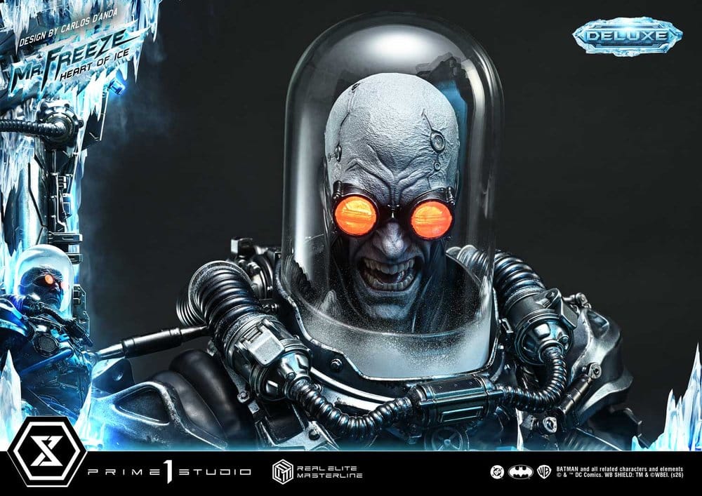 DC Comics Real Elite Masterline Series Statue 1/3 Batman (Comics) Mr. Freeze Heart of Ice (Design by Carlos D'Anda) Deluxe Version 82 cm - Preorder - ETA: 25.07.2028