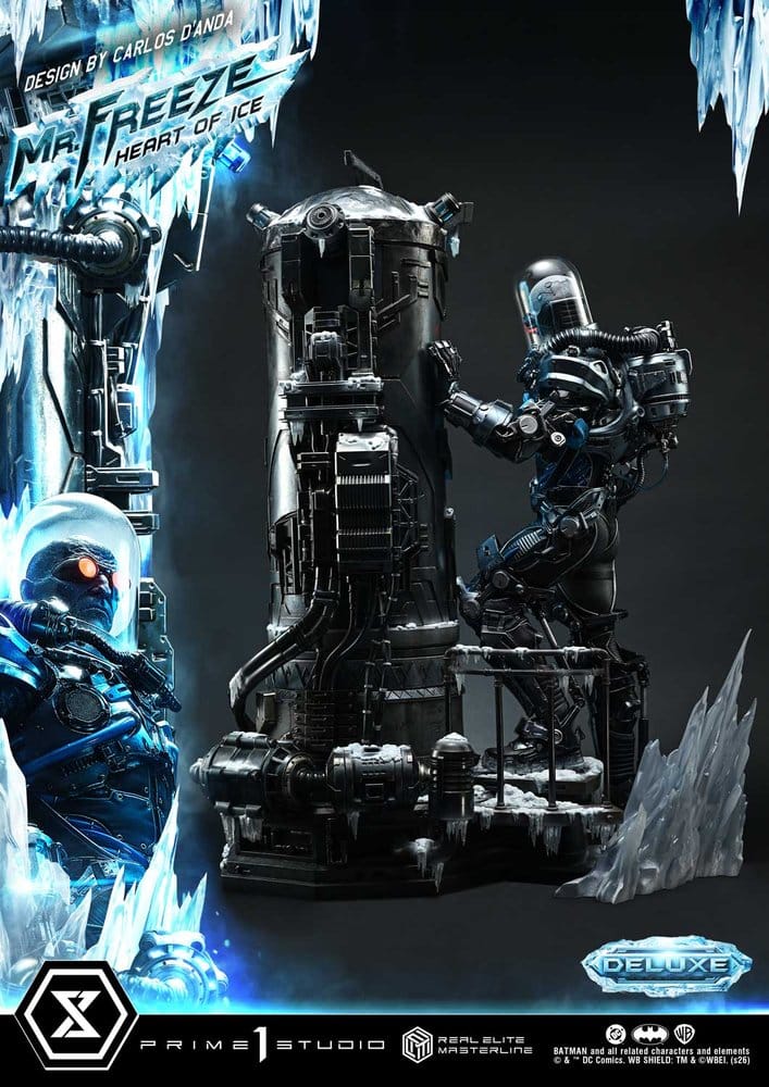 DC Comics Real Elite Masterline Series Statue 1/3 Batman (Comics) Mr. Freeze Heart of Ice (Design by Carlos D'Anda) Deluxe Version 82 cm - Preorder - ETA: 25.07.2028