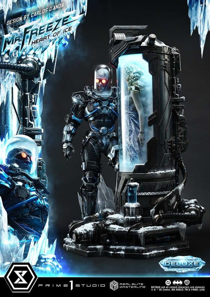 DC Comics Real Elite Masterline Series Statue 1/3 Batman (Comics) Mr. Freeze Heart of Ice (Design by Carlos D'Anda) Deluxe Version 82 cm - Preorder - ETA: 25.07.2028