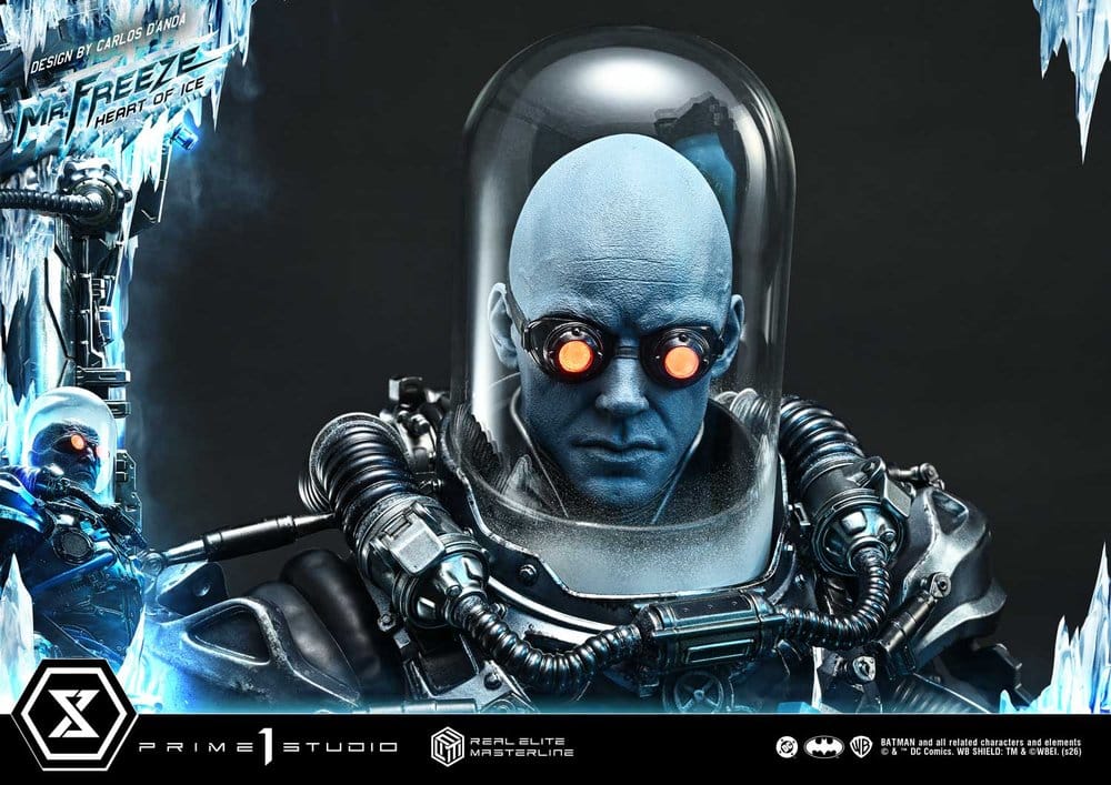 DC Comics Real Elite Masterline Series Statue 1/3 Batman (Comics) Mr. Freeze Heart of Ice (Design by Carlos D'Anda) Deluxe Bonus Version 82 cm - Preorder - ETA: 25.07.2028