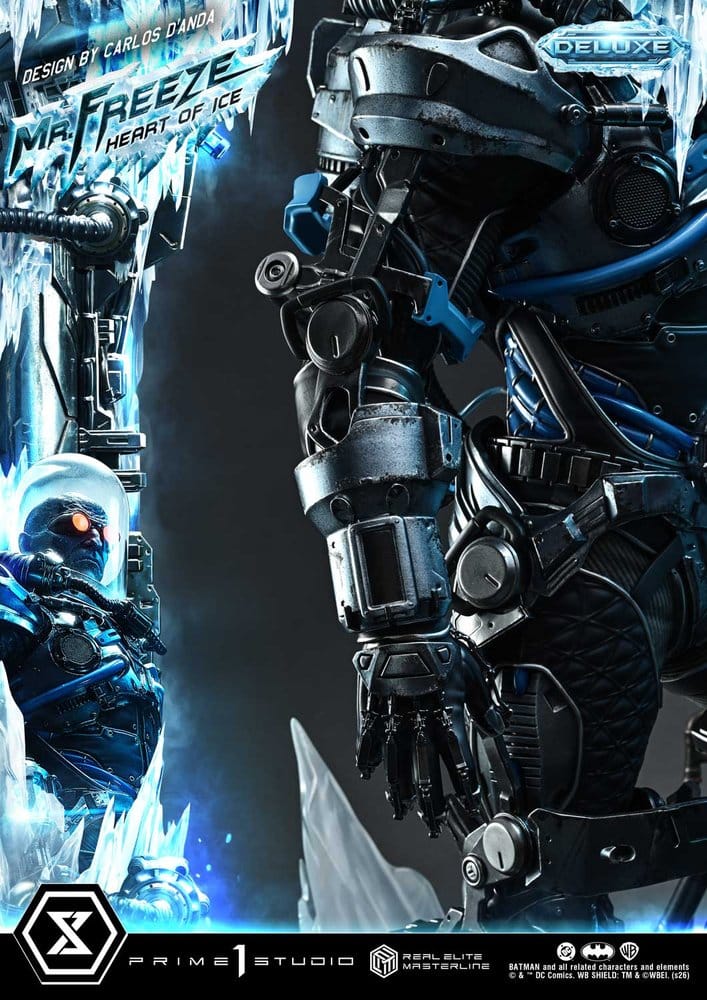 DC Comics Real Elite Masterline Series Statue 1/3 Batman (Comics) Mr. Freeze Heart of Ice (Design by Carlos D'Anda) Deluxe Bonus Version 82 cm - Preorder - ETA: 25.07.2028
