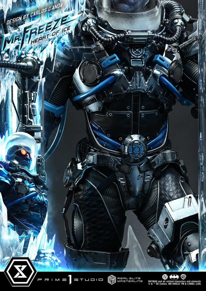 DC Comics Real Elite Masterline Series Statue 1/3 Batman (Comics) Mr. Freeze Heart of Ice (Design by Carlos D'Anda) Deluxe Bonus Version 82 cm - Preorder - ETA: 25.07.2028