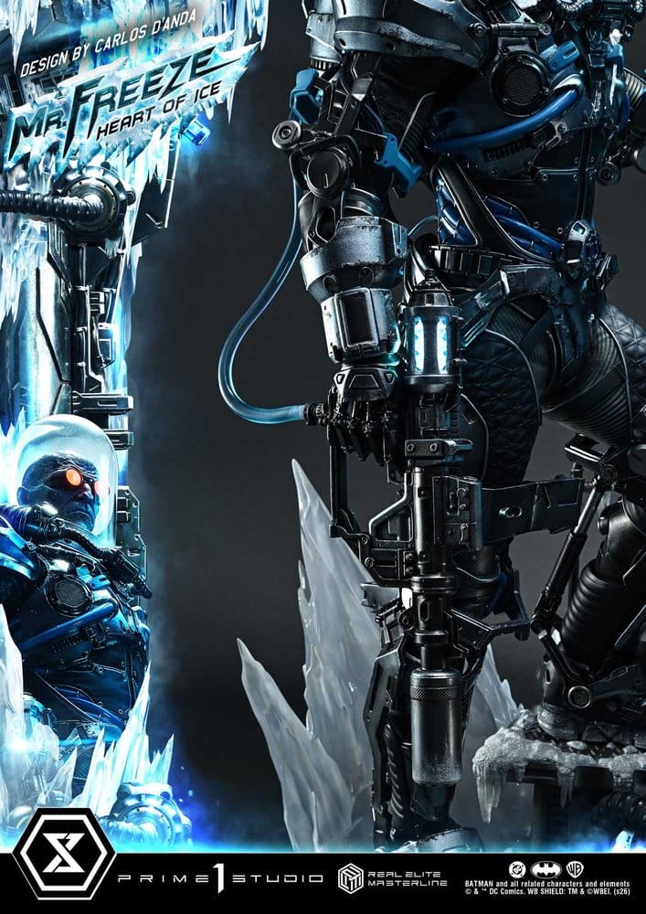 DC Comics Real Elite Masterline Series Statue 1/3 Batman (Comics) Mr. Freeze Heart of Ice (Design by Carlos D'Anda) Deluxe Bonus Version 82 cm - Preorder - ETA: 25.07.2028